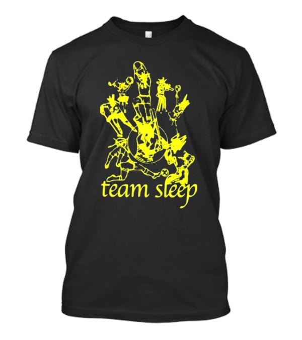 Team Sleep Pee-Chee Sports Figures T-Shirt
