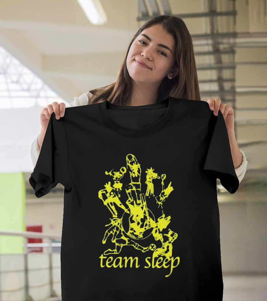 Team Sleep Pee-Chee Sports Figures T-Shirt