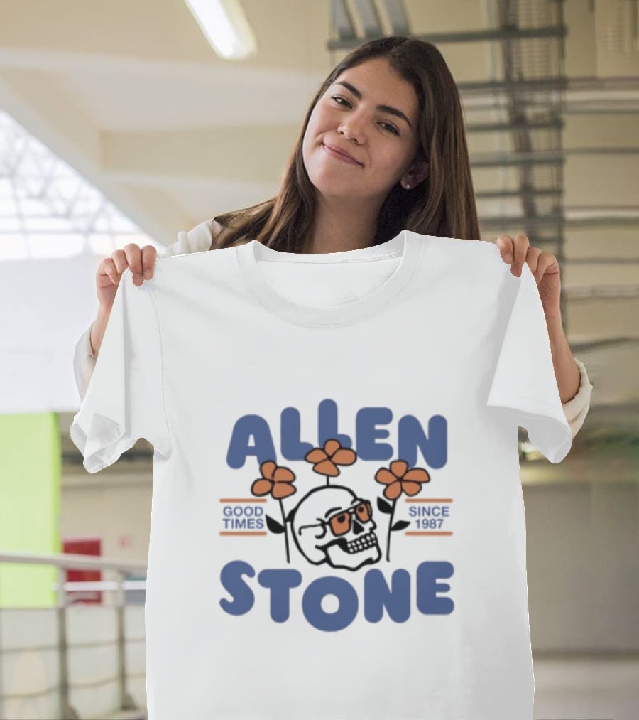 Allen Stone Skull Good Times Since 1987 T-Shirt