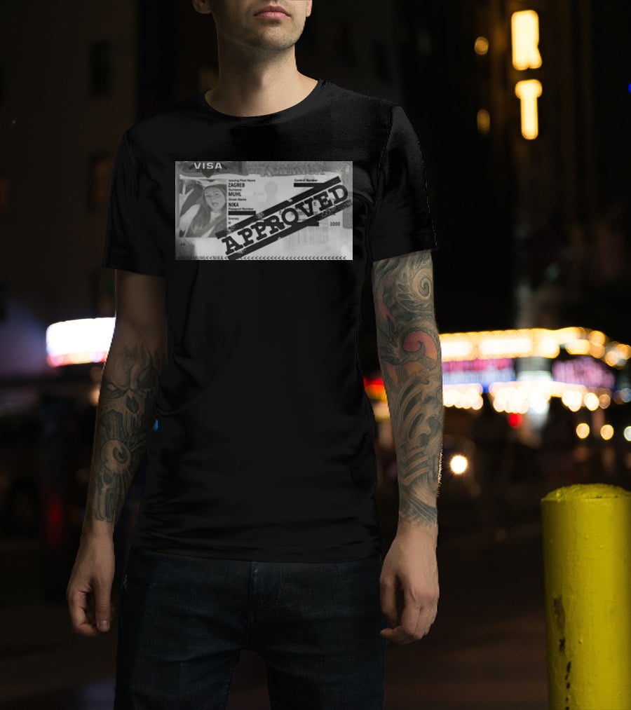 Visa Approved Zagreb Nika Muhl Muhil T-Shirt