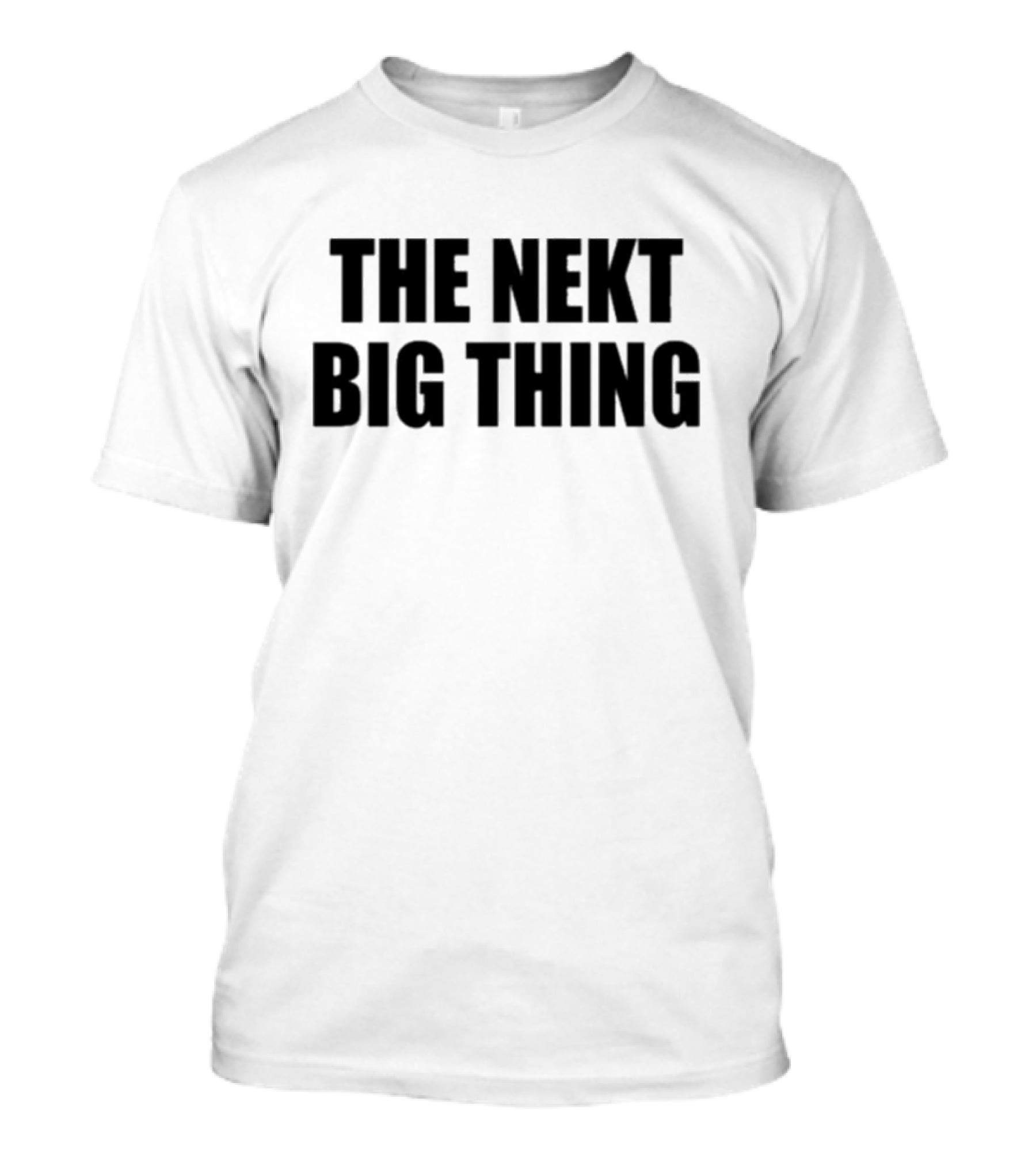 The Nekt Big Thing Bold Typography T-Shirt