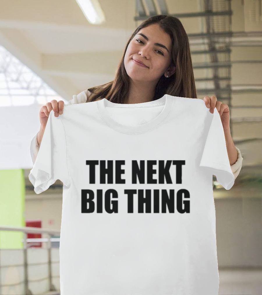 The Nekt Big Thing Bold Typography T-Shirt