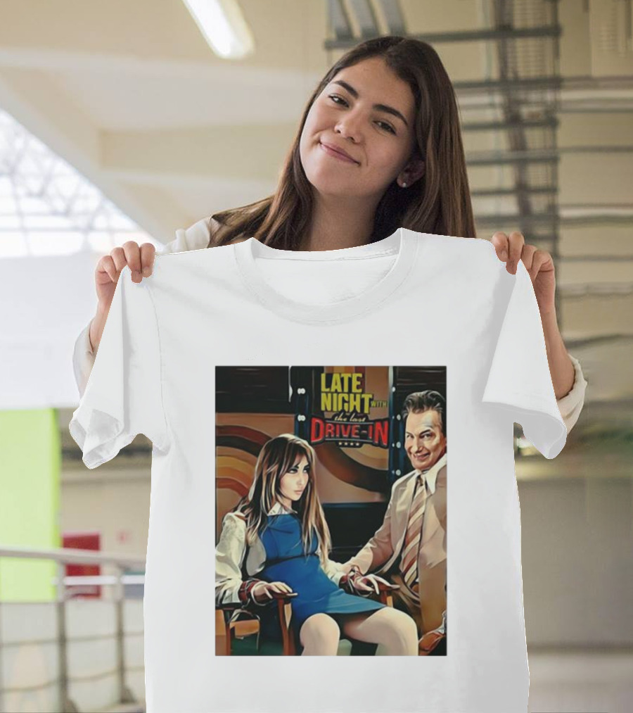 Late Night With The Last Drive In Retro T-Shirt