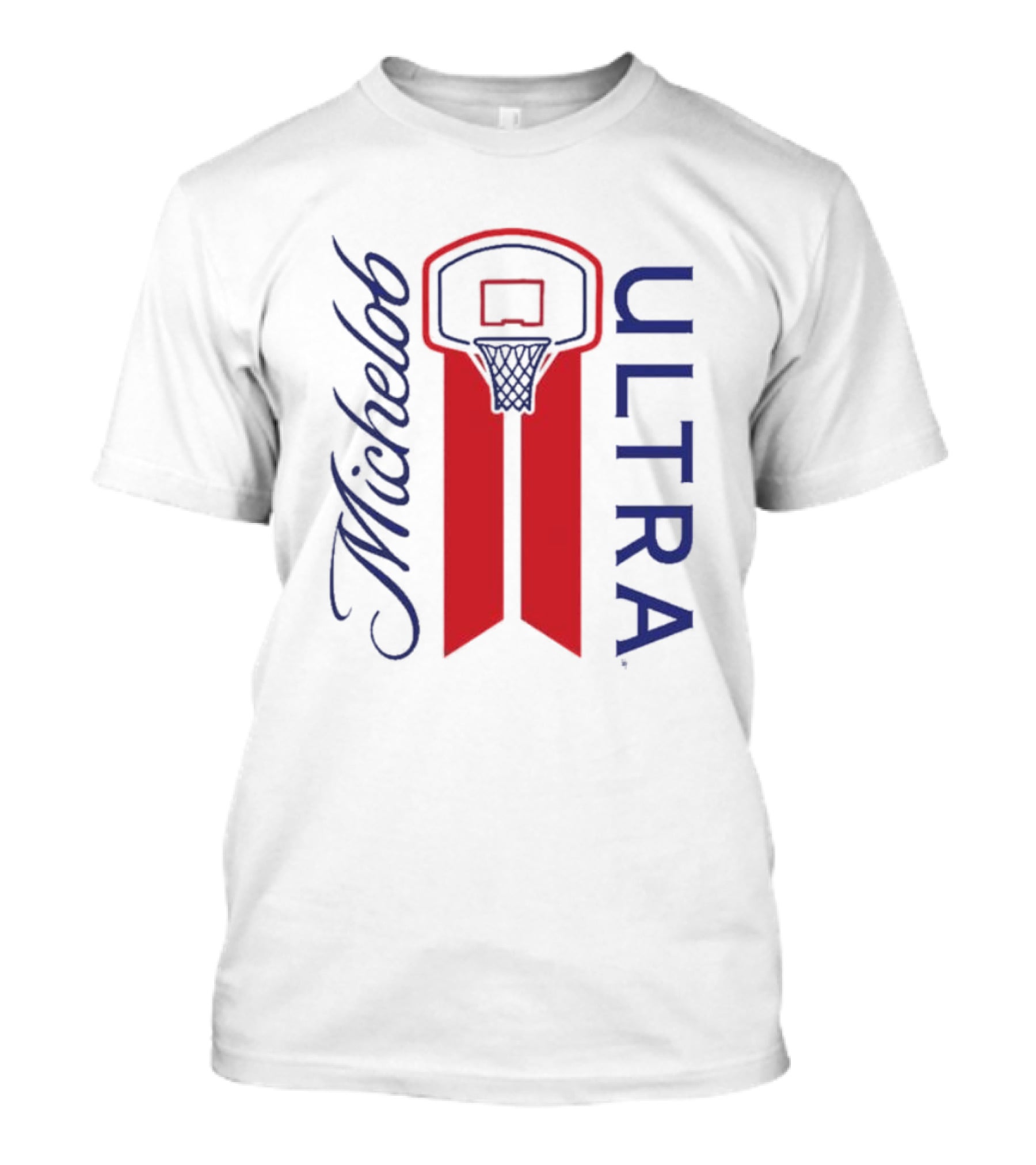 Michelob Ultra Basketball Hoop T-Shirt