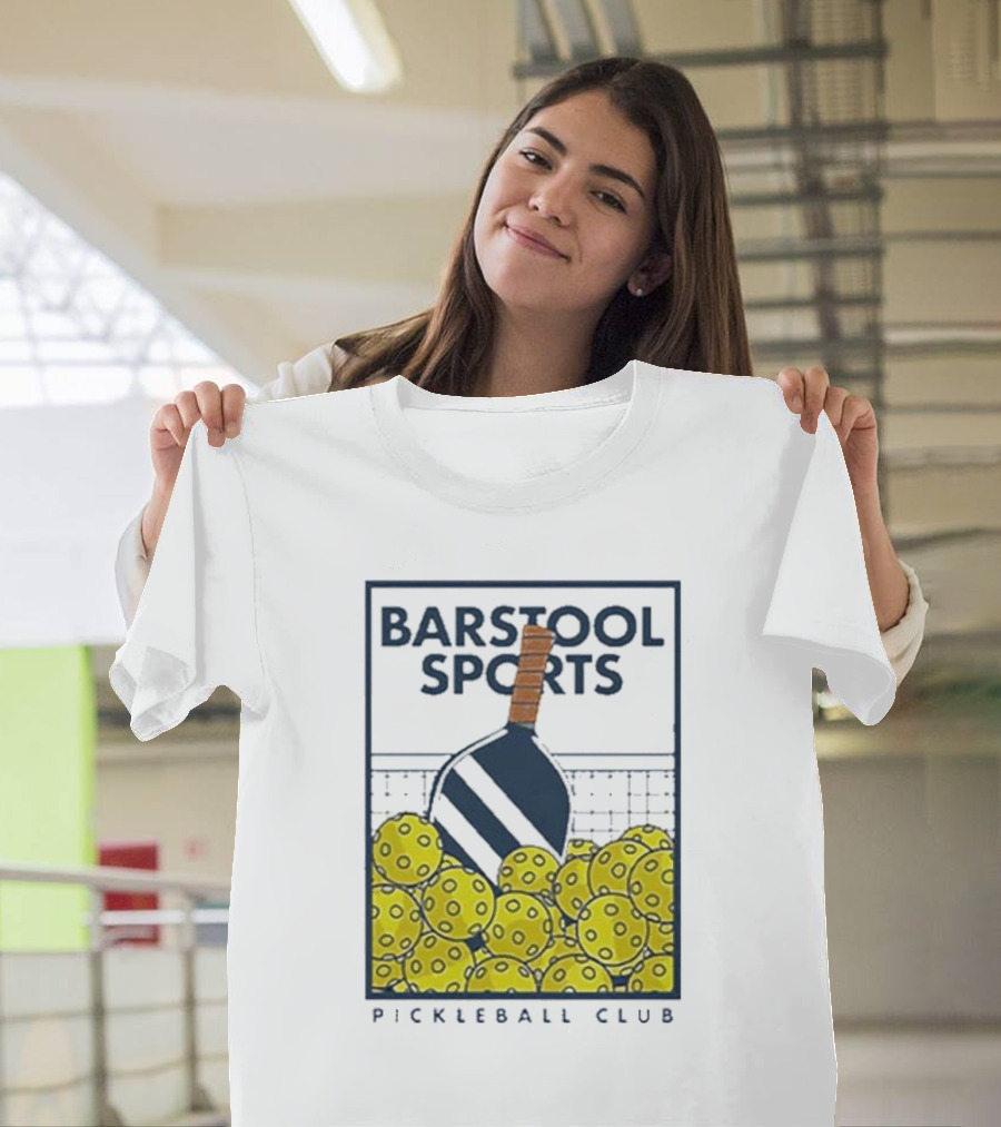 Pickleball Club Paddle And Balls T-Shirt
