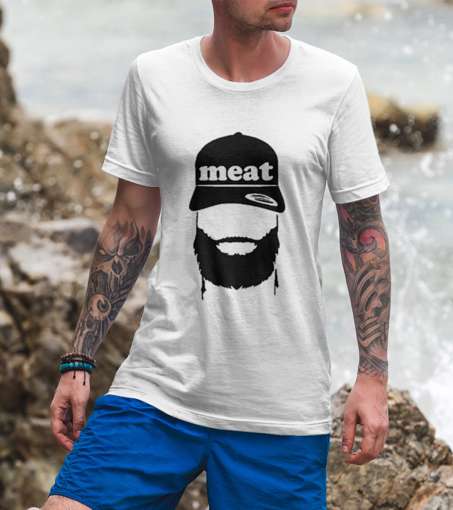 Meat Bearded Trucker Hat T-Shirt