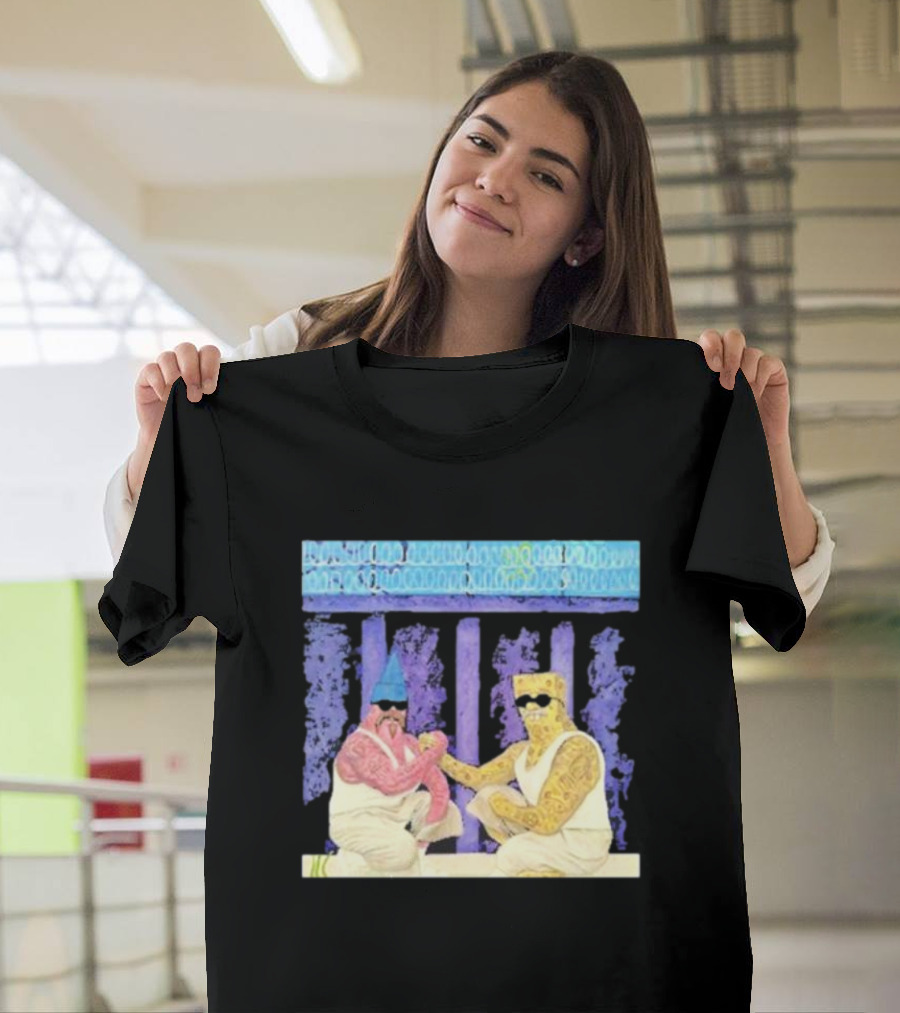 Mi Riqueza Ariel Camacho Greek Style Illustrative Scene T-Shirt