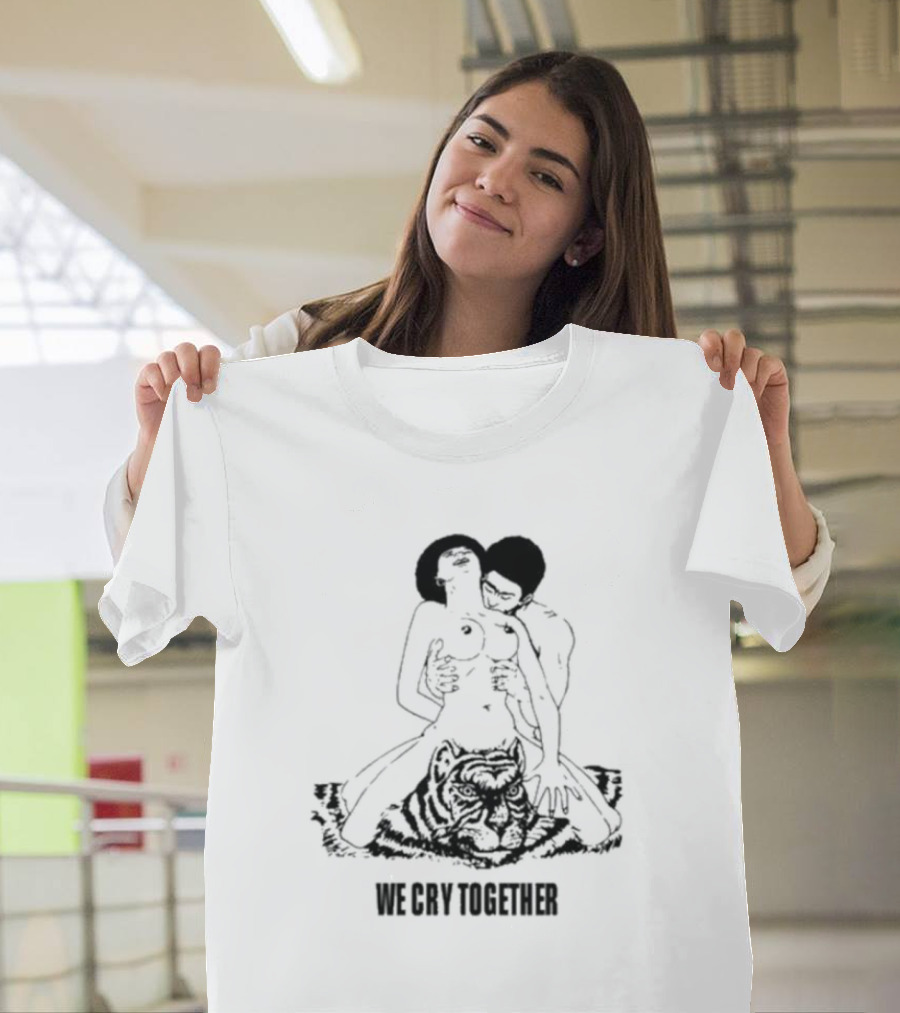 We Cry Together Kendrick Lamar Big Steppers Tour Tiger T-Shirt