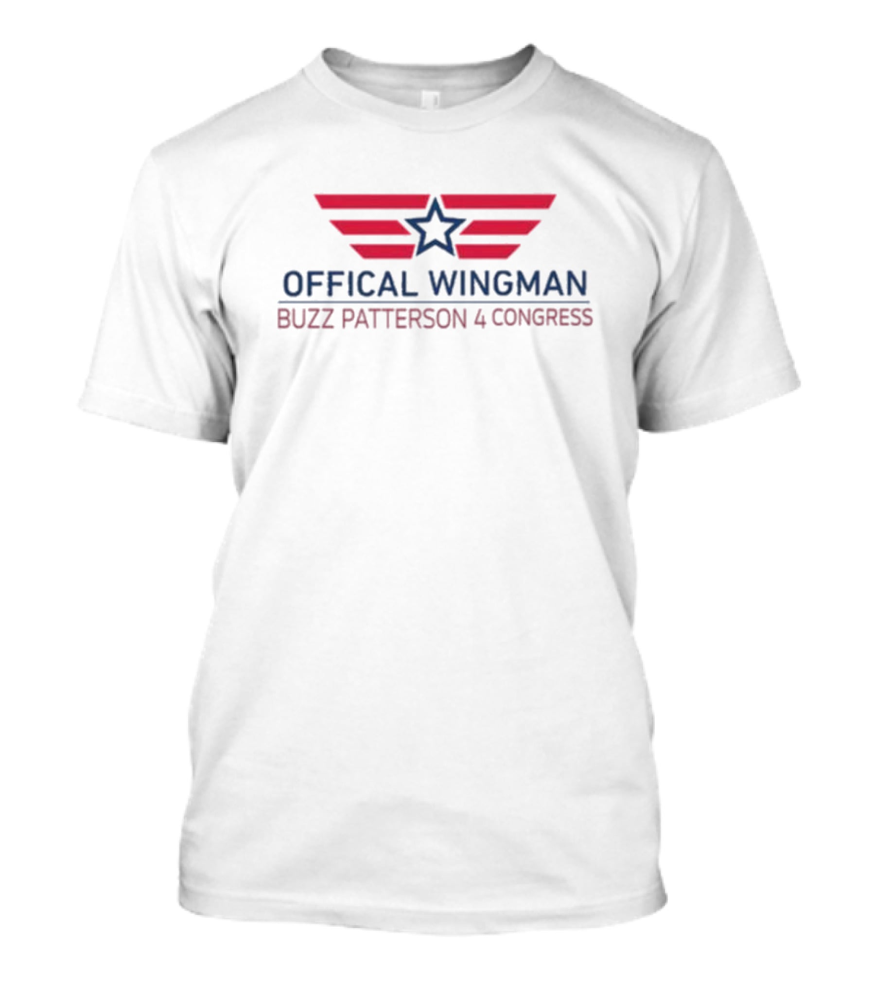 Offical Wingman Buzz Patterson 4 Congress T-Shirt