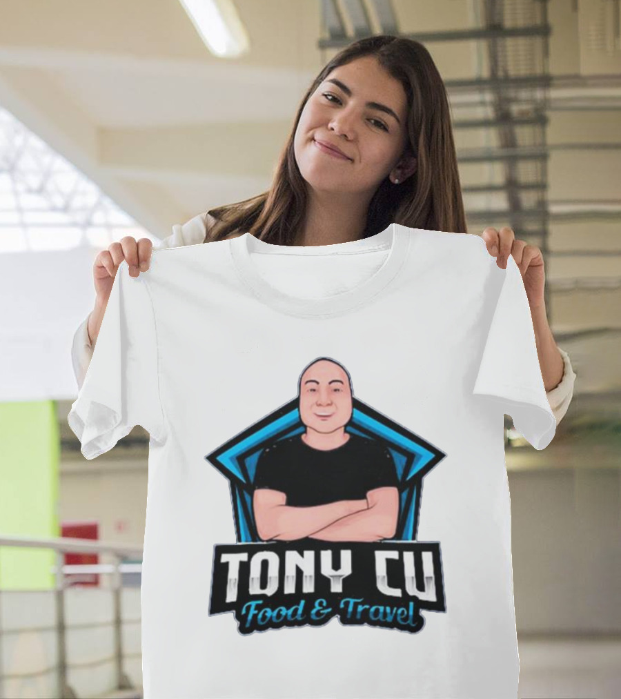Tony Cu Food And Travel Egg Roll King T-Shirt