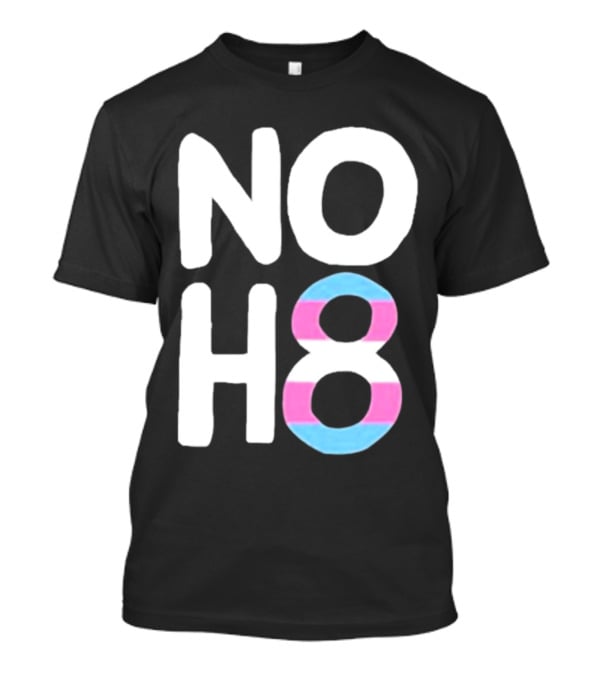 NO H8 Trans Pride Colors T-Shirt
