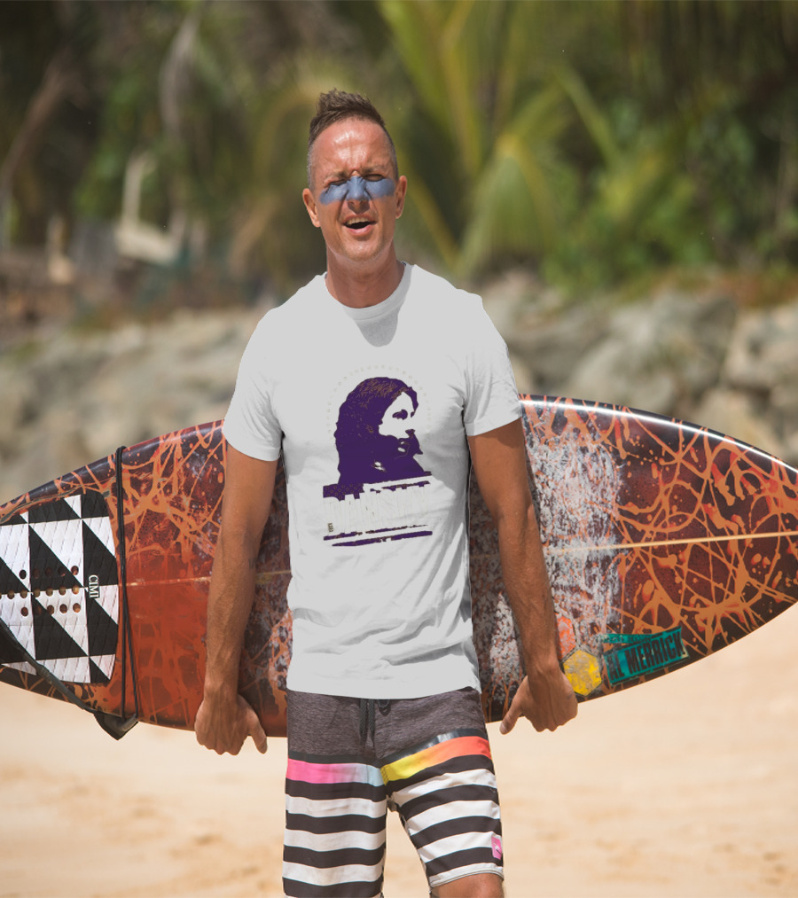 Dansky Purple Silhouette With Stars T-Shirt