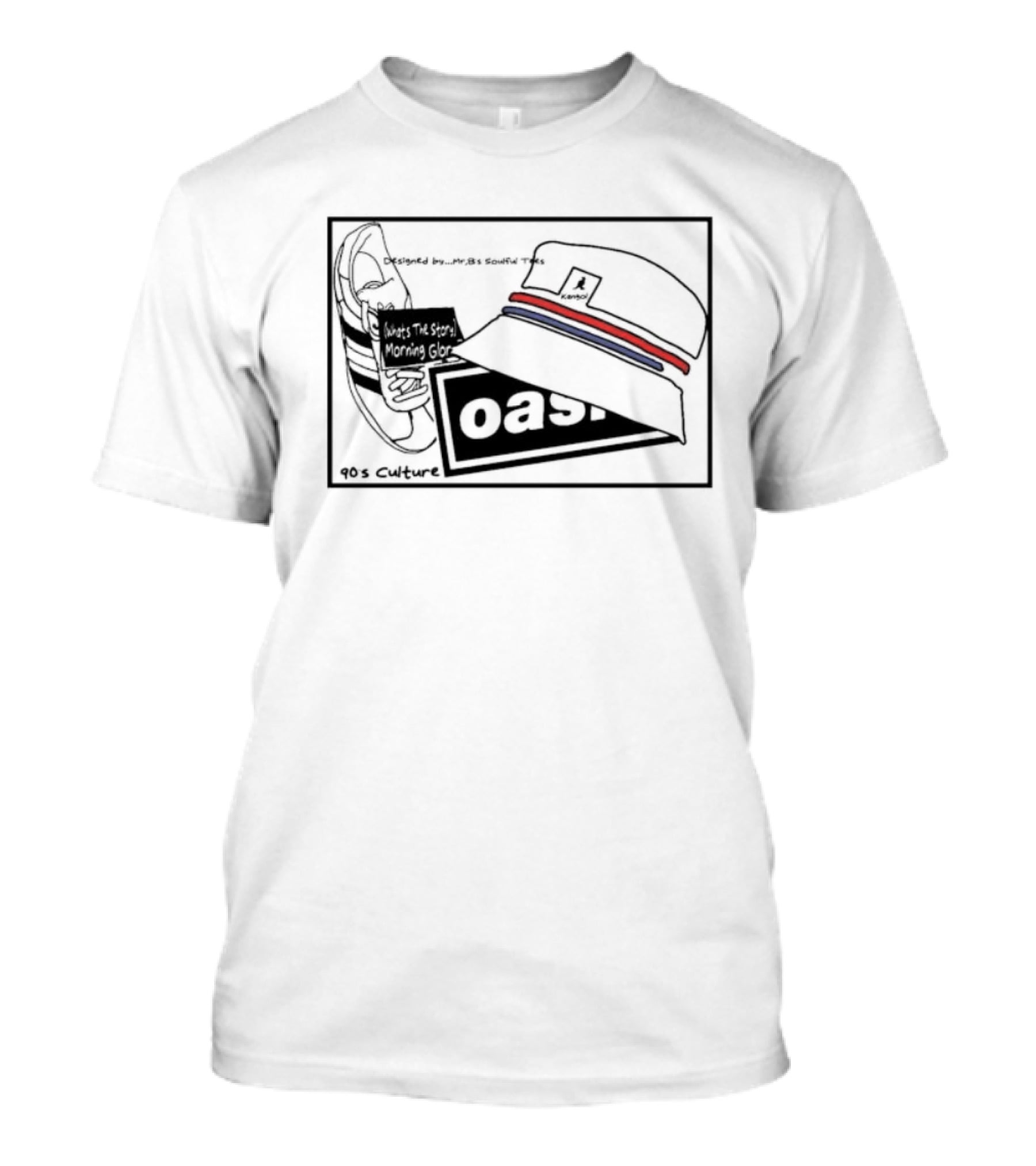 90s Culture Oasis Organic Hat And Boot What's The Story Morning Glory T-Shirt