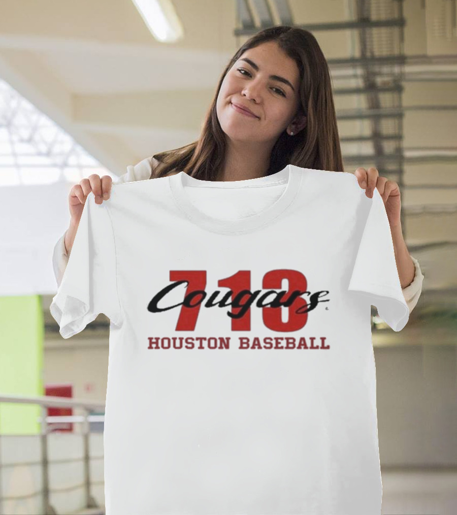 713 Cougars Houston Baseball T-Shirt