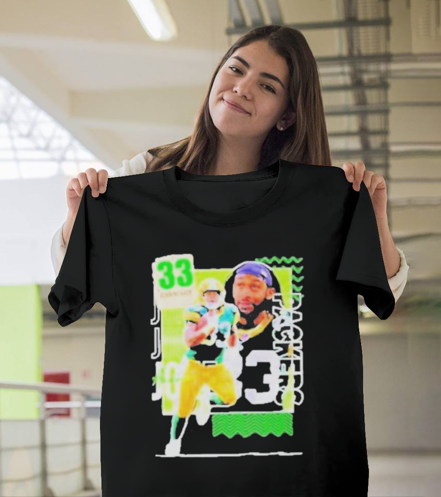Packers Aaron Jones 33 Football Player Running Back T-Shirt