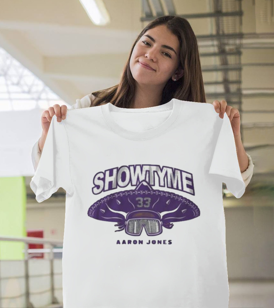 Showtyme 33 Aaron Jones Minnesota Sombrero Goggles T-Shirt