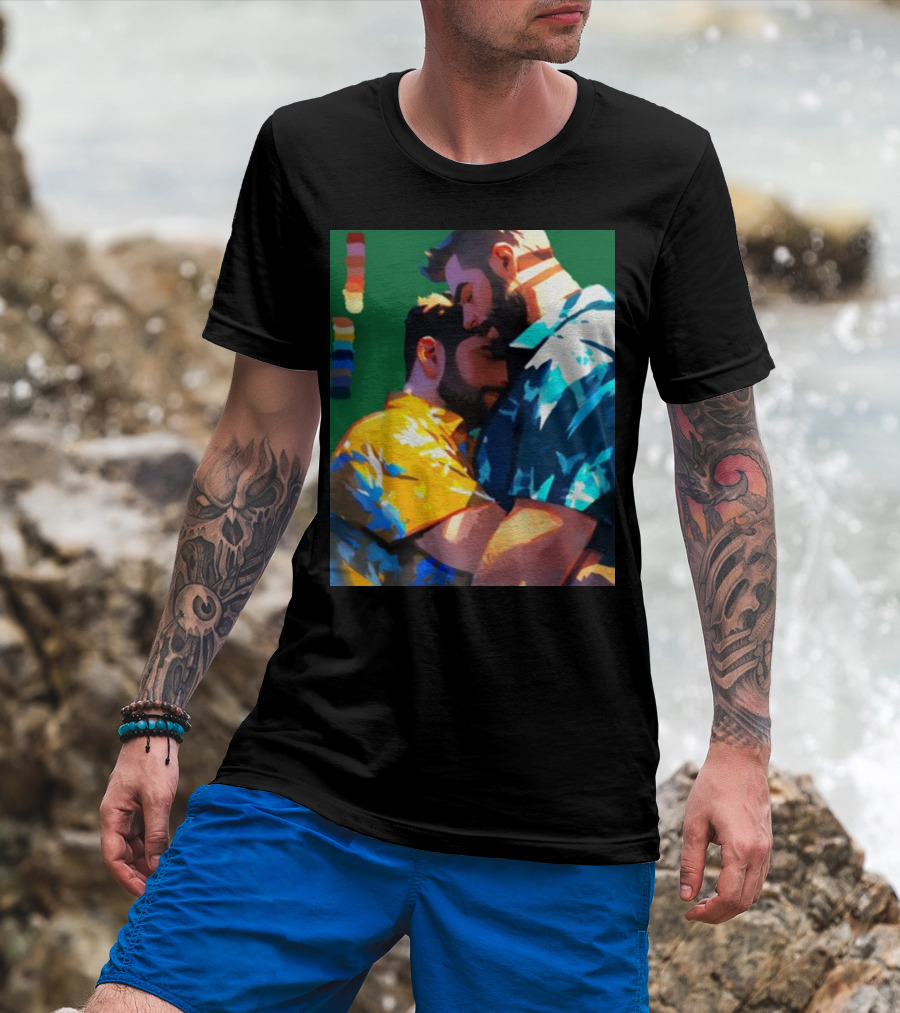 Ego Rodriguez Colours Pride Men's Embrace T-Shirt