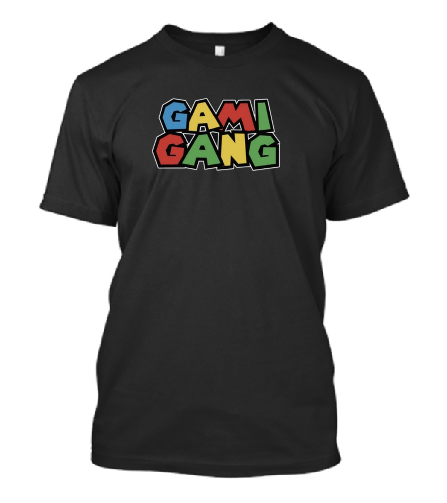 Gami Gang Colorful Block Letters T-Shirt