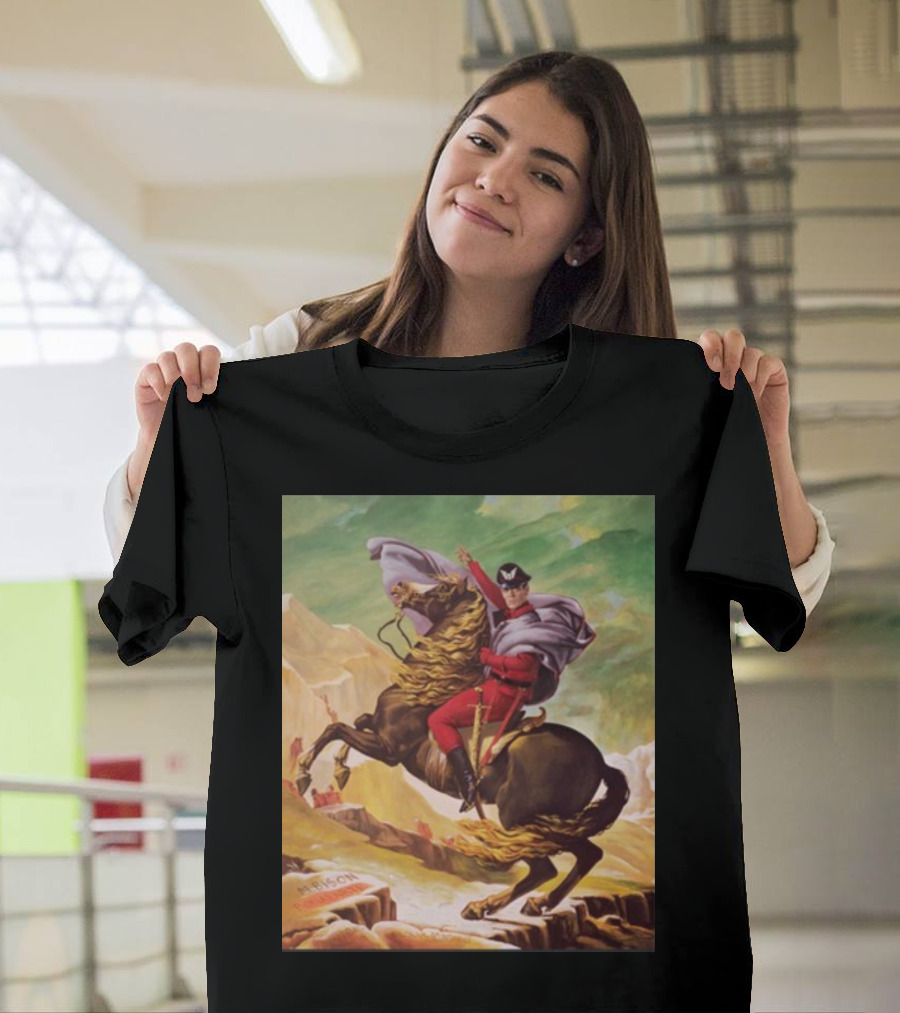 Maximilian Dood Raul Julia M Bison Crossing The Alps T-Shirt