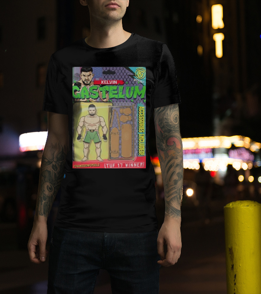 Kelvin Gastelum OnMissionForGold TUF 17 Winner Accessories Included T-Shirt