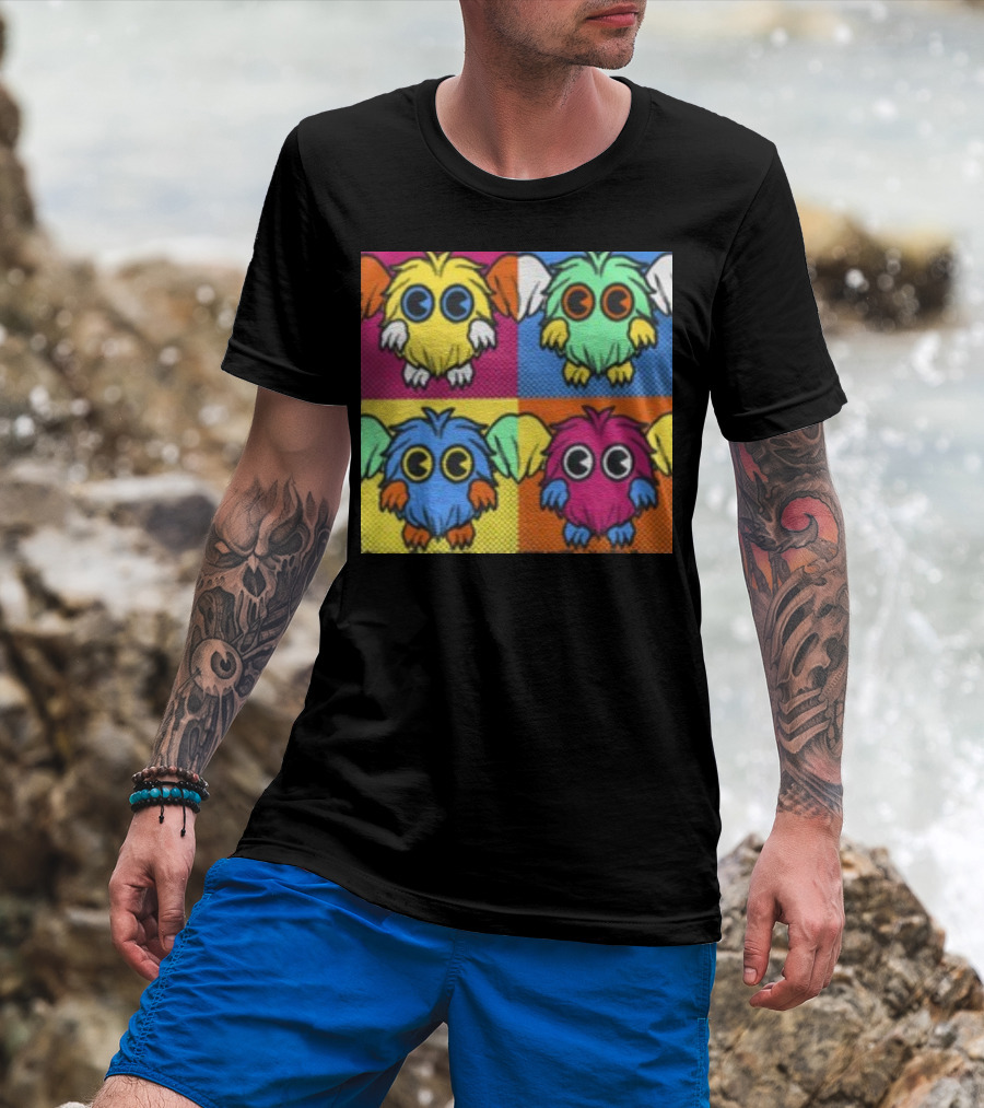Pvramid Store The Kubirohol Mainstreet Colorful Owl Creatures Quadrant T-Shirt
