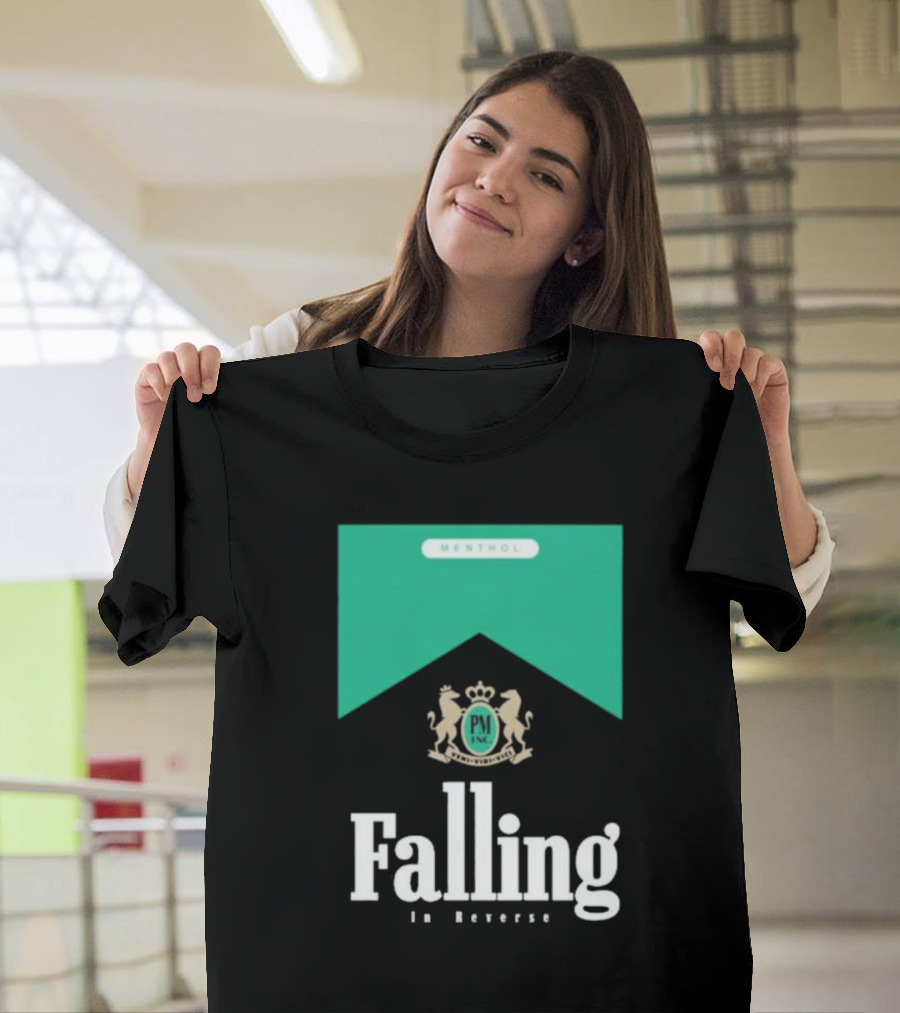 Falling In Reverse Menthol Crest and PM T-Shirt