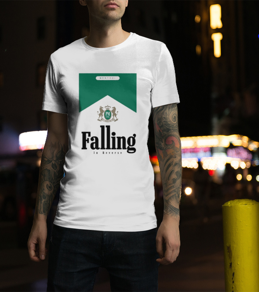 Falling In Reverse Menthol PM INC Lions Crest T-Shirt