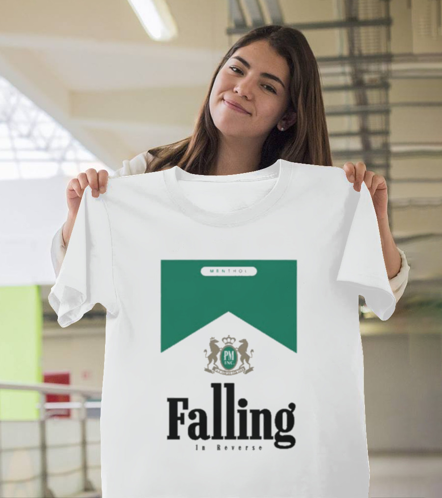 Falling In Reverse Menthol PM INC Lions Crest T-Shirt