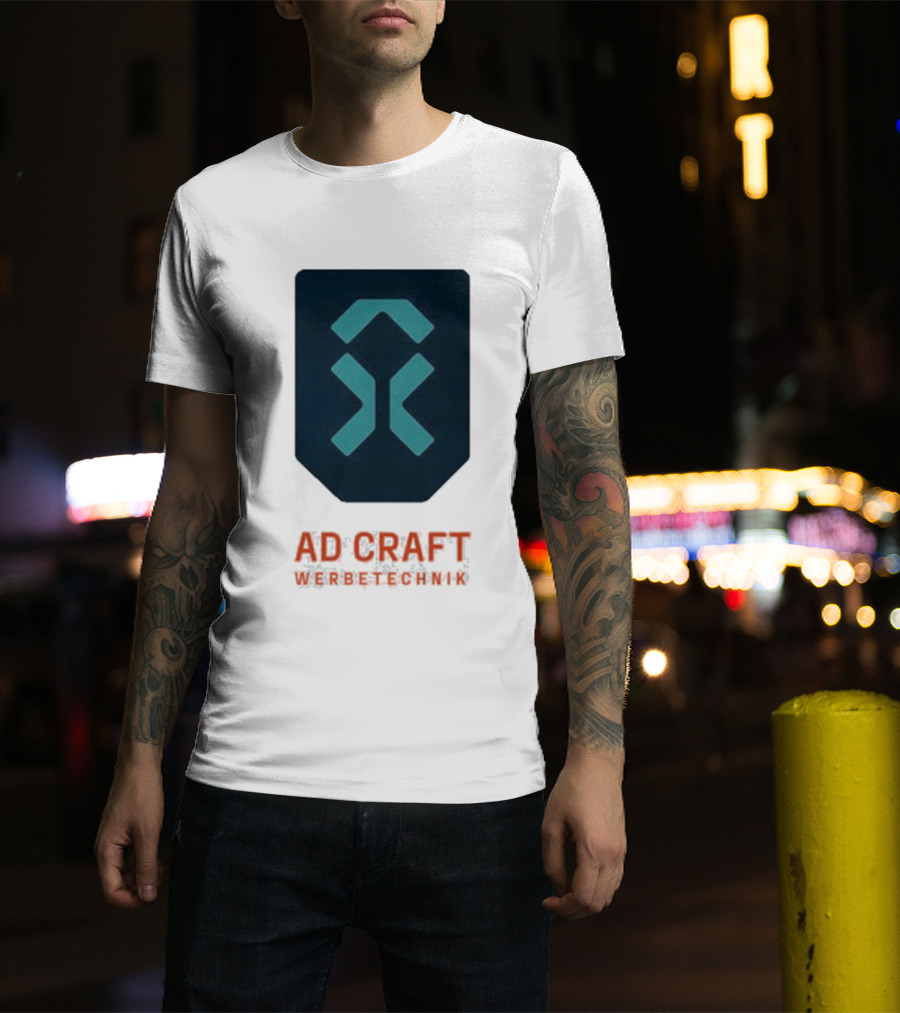 Ad Craft Werbetechnik Emblem Symbolic Representation T-Shirt