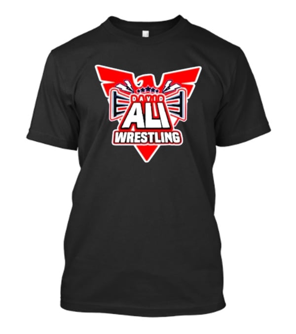 David Ali Wrestling USA Double-sided T-Shirt