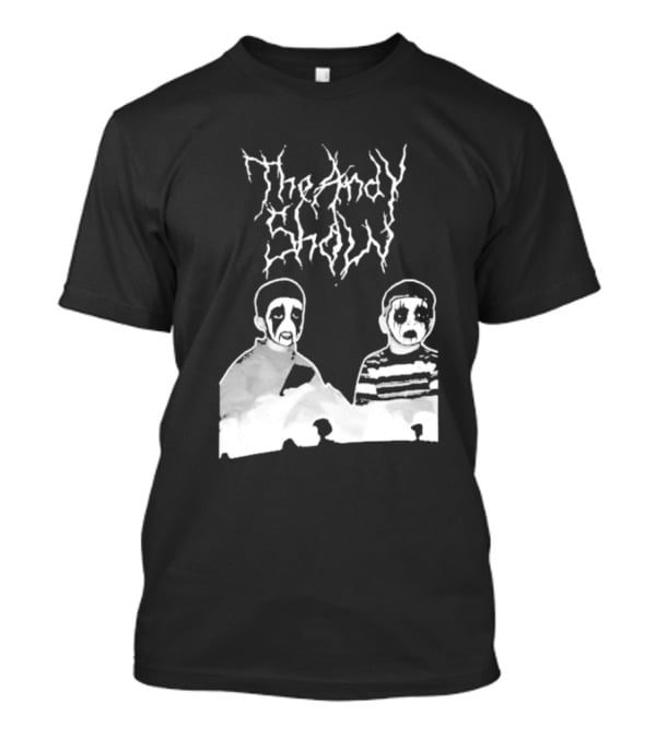 The Andy Show Corpse Paint Black Metal Duo T-Shirt