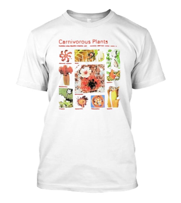 Carnivorous Plants Nepenthes Dionaea Drosera Sarracenia Aldrovanda Trapping Mechanisms T-Shirt