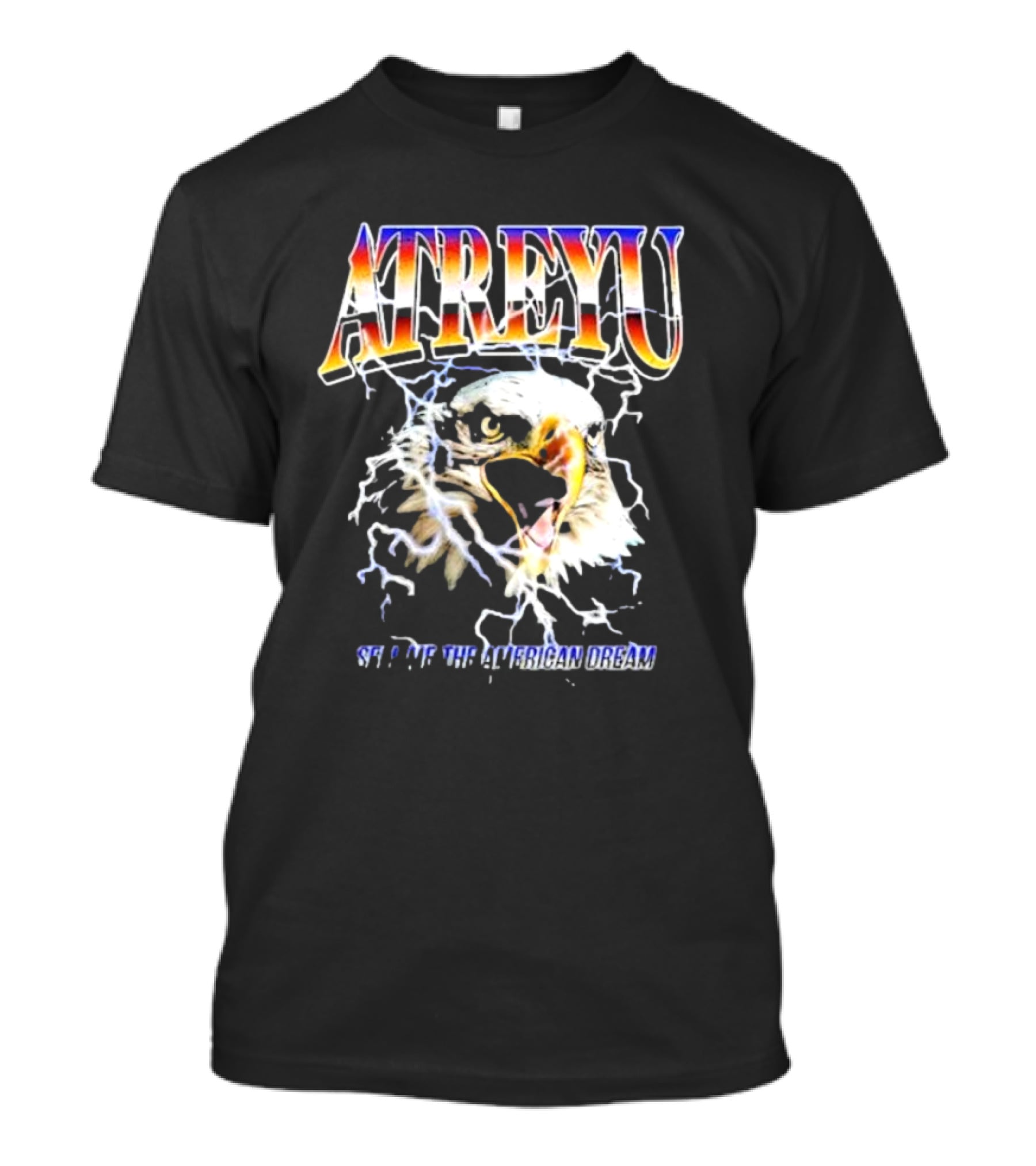 ATREYU Set Me The American Dream Eagle Lightning T-Shirt