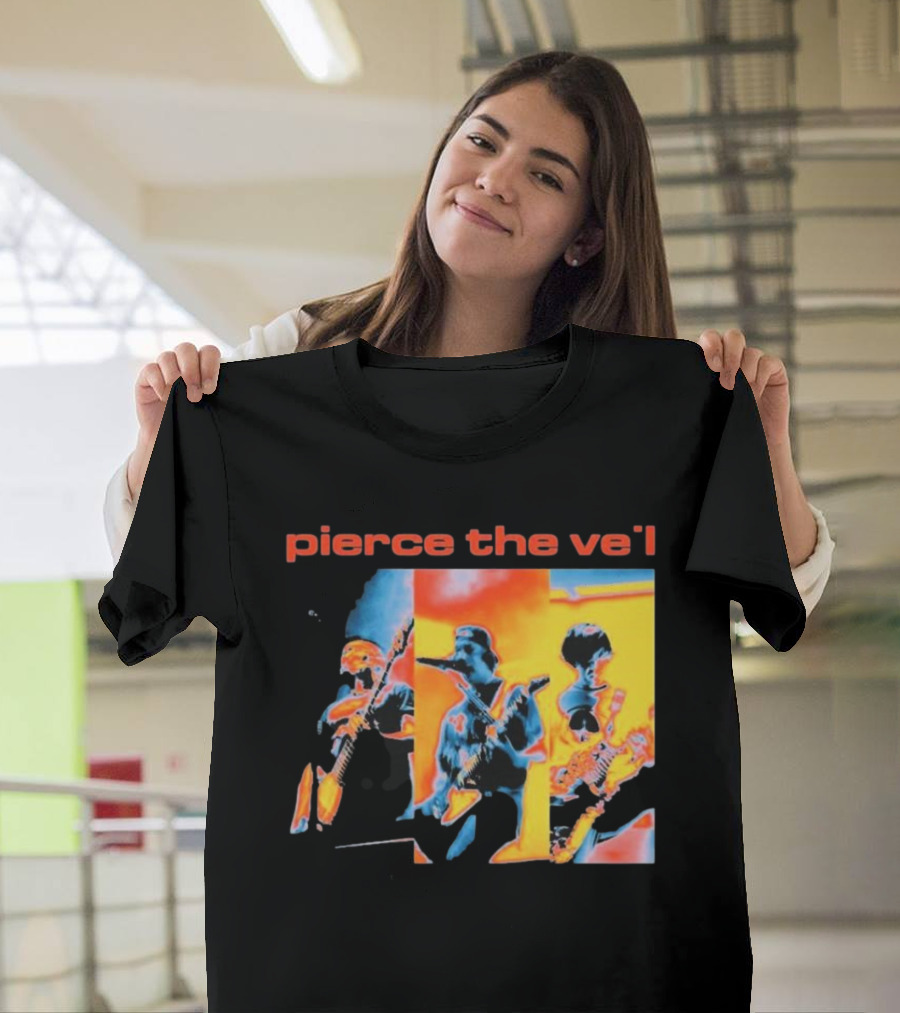 Pierce The Veil Rock Sound Issue 304 Psychedelic Band Performance T-Shirt