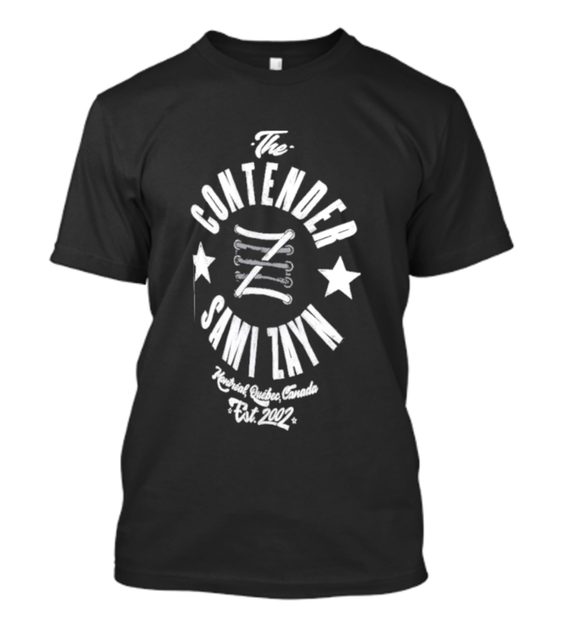 The Contender Sami Zayn Montreal Quebec Canada Est 2002 T-Shirt