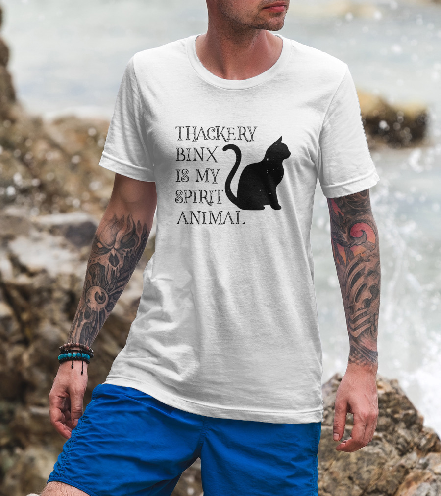 Thackery Binx Is My Spirit Animal Cat T-Shirt
