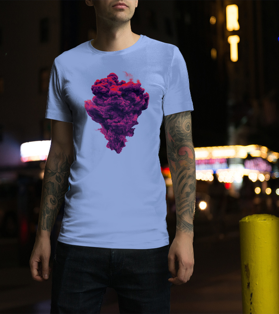 Mountain Smoke Vivid Explosion T-Shirt