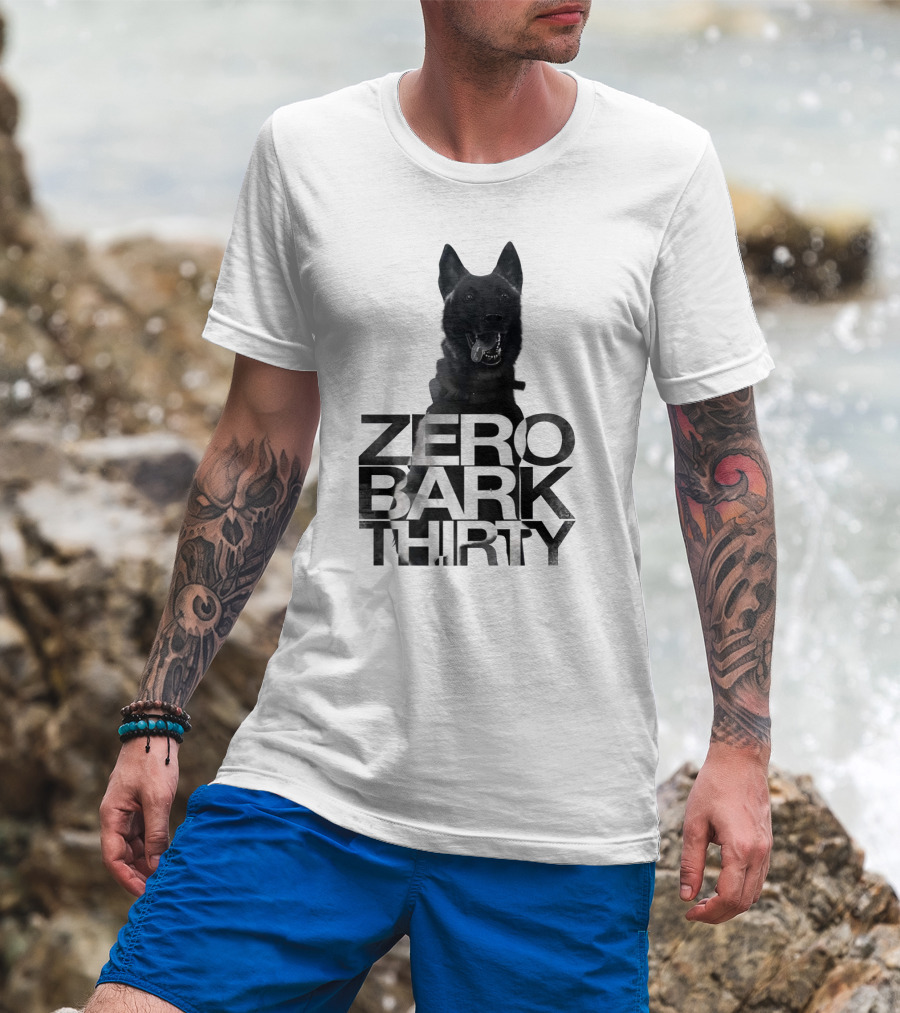 Zero Bark Thirty Hero Dog Conan T-Shirt