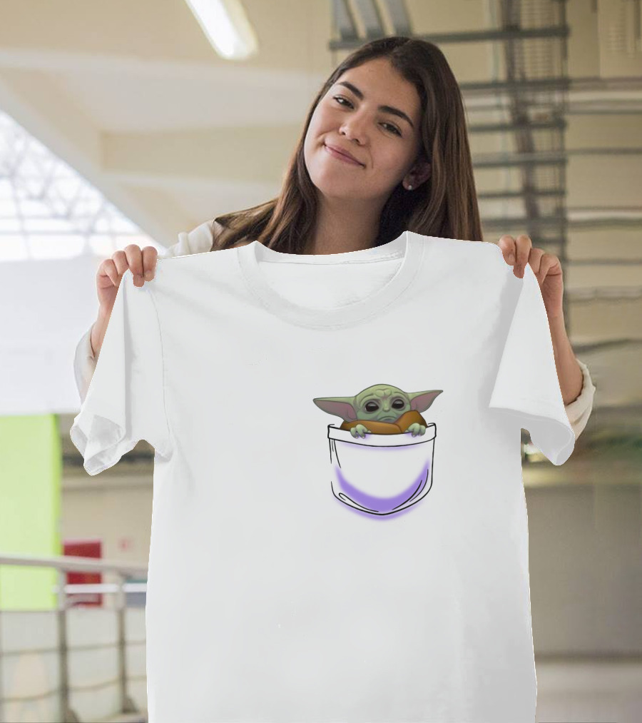 Star Wars The Child Grogu In Pocket T-Shirt