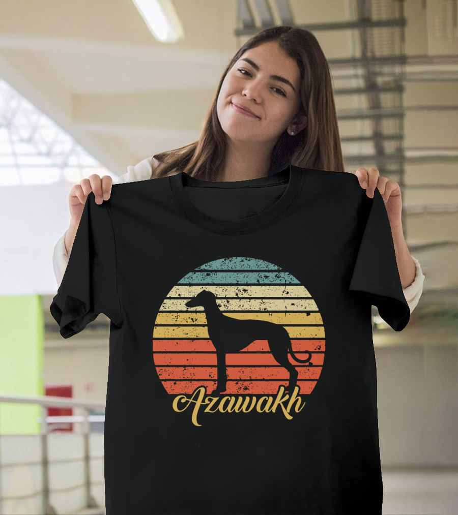 Retro Sunset Azawakh T-Shirt