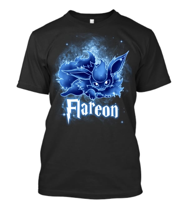 Flareon Pokemon Patronus Magic Creature Fusion T-Shirt