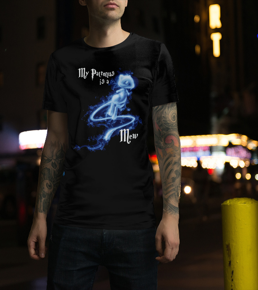 My Patronus Is A Mew Pokemon T-Shirt