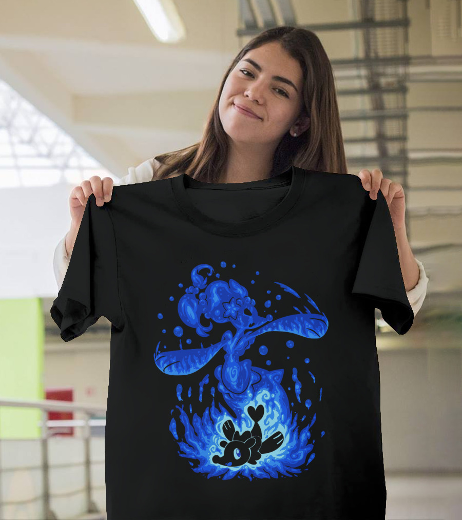 Evolution Pokemon Primarina Alolan Water-Type Transformation T-Shirt