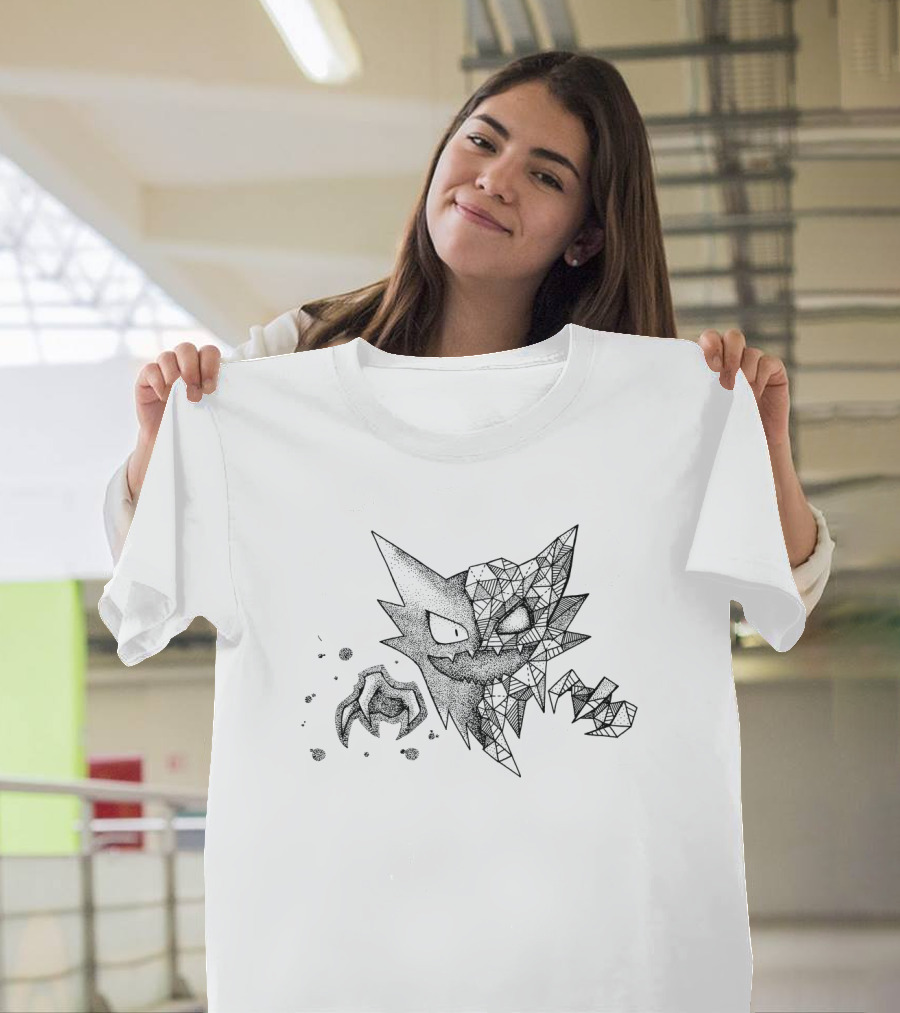 Geometric Pokemon Haunter Dot T-Shirt