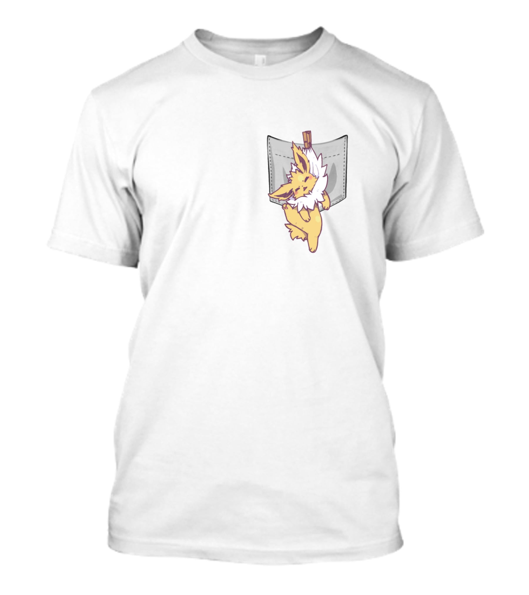 Jolteon Pokemon Pocket Hanging Companion T-Shirt