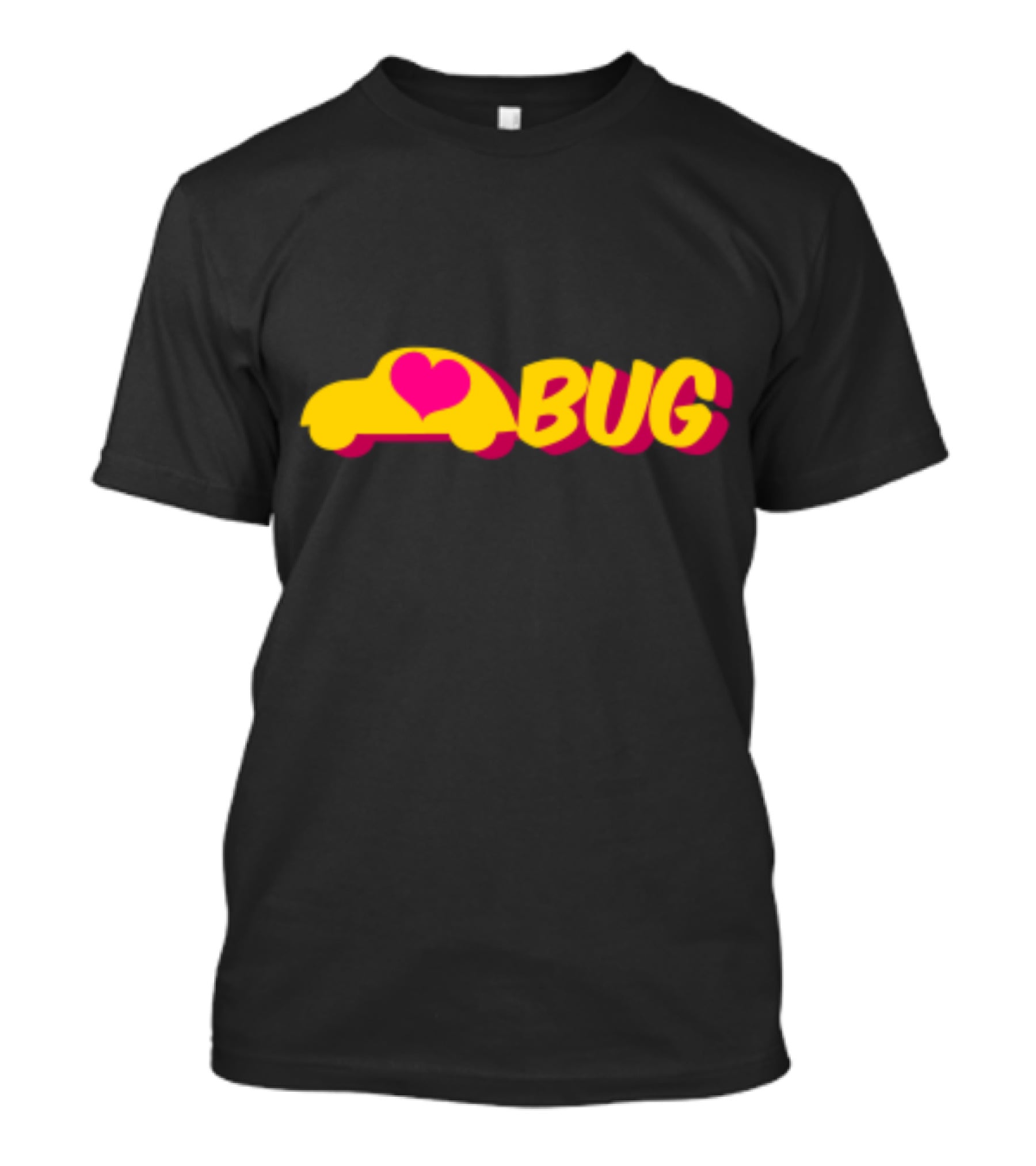 Lovve Bug Heart Car Back To School T-Shirt