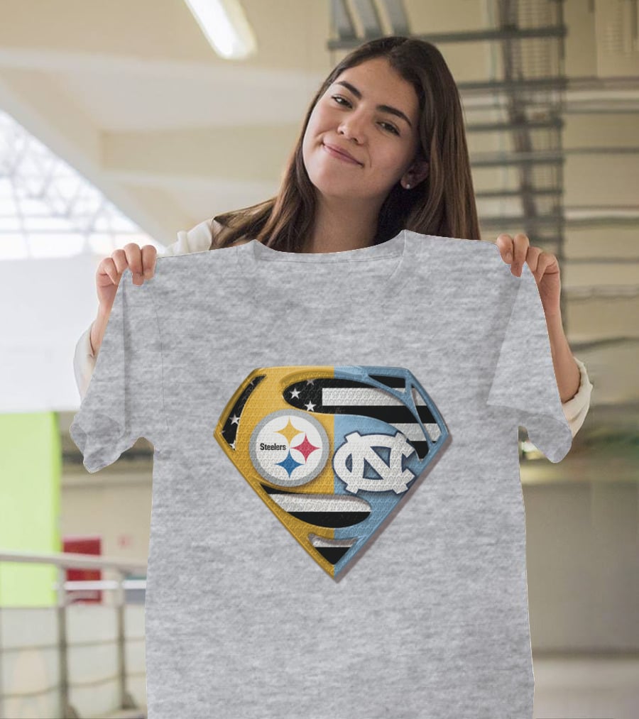 Steelers Nc Superman T-Shirt