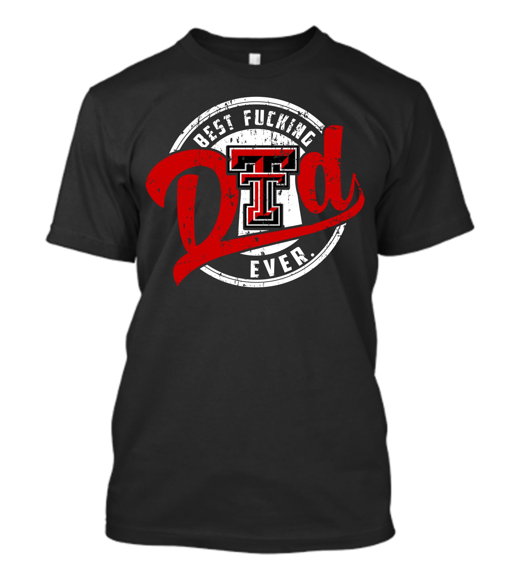 Best Dad Ever Texas Tech T-Shirt