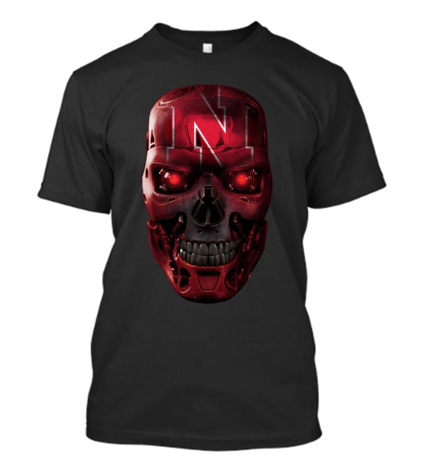 Skull Huskers Red N Terminator Style T-Shirt