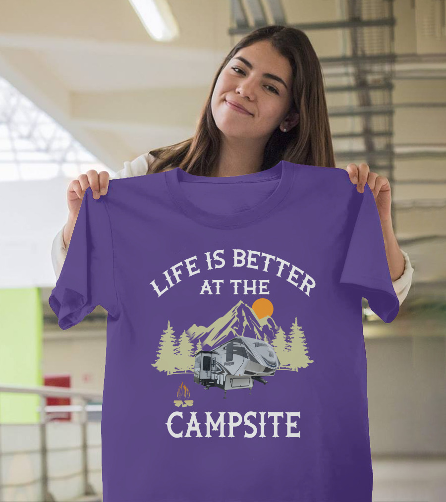 Life Is Better at the Campsite Momentum M Class 348M T-Shirt
